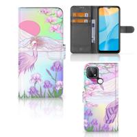 OPPO A15 | Telefoonhoesje | Met pasjeshouder | Bird