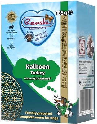 Renske vers bereide maaltijd kalkoen graanvrij