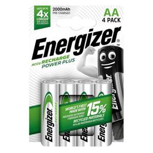 Energizer Recharge Power Plus oplaadbare R6/AA batterijen 2000mAh - 4 stuks.