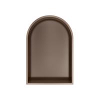 Hotbath &More Inbouwnis Toogmodel - 452 x 30 x 10 cm - Tuscan Bronze