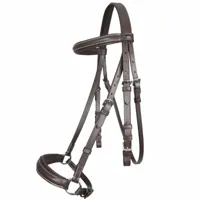 Pagony Basic laag hoofdstel donkerbruin maat:shetl