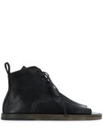 Marsèll desert boots à design ouvert - Noir