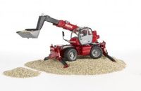 Bruder Manitou MRT 2150 verreiker met accessoires - thumbnail