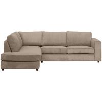 Hoekbank Stuttgart links - taupe - Leen Bakker