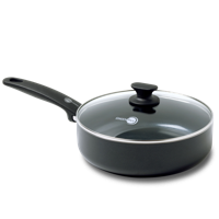 Cambridge Black Hapjespan met Deksel 24cm Cambridge Black Hapjespan met Deksel 24cm