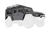 Traxxas - Body, Land Rover Defender, complete, silver (TRX-9712-SLVR) - thumbnail