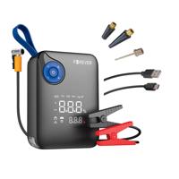 Forever 4 in 1 Acculader / Jump Starter met Luchtcompressor 7200mAh Zwart/Blauw Forever 4 in 1 Acculader / Jump Starter met Luchtcompressor 7200mAh Zwart/Blauw