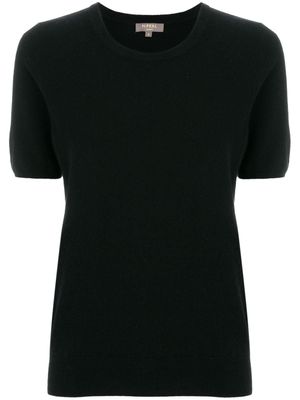 N.Peal t-shirt en cachemire - Noir
