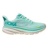 Hoka Clifton 9 hardloopschoenen aqua blauw dames 40