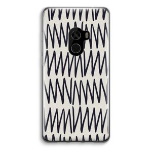Marrakech Zigzag: Xiaomi Mi Mix 2 Transparant Hoesje