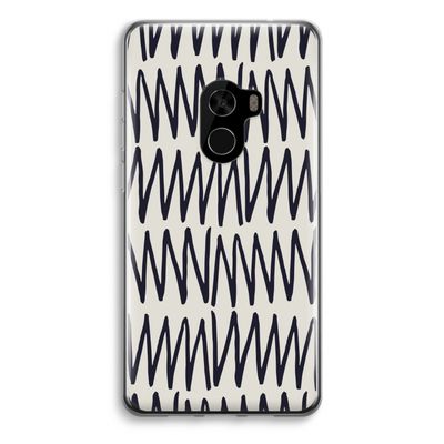 Marrakech Zigzag: Xiaomi Mi Mix 2 Transparant Hoesje