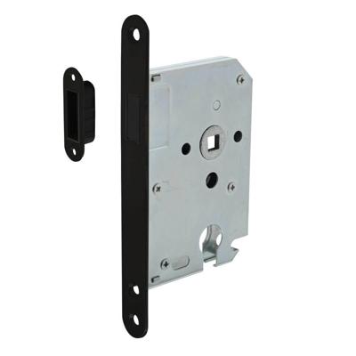 Intersteel Slotkast cilinderDomus magneet zwart afgerond - 0094.957229
