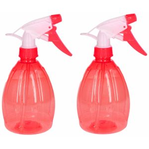 2x Plantenspuiten 500 ml rood