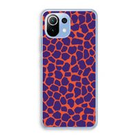 Purple Giraffe: Xiaomi Mi 11 Lite Transparant Hoesje
