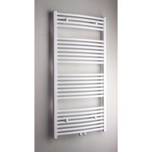 Royal Plaza Sorbus g radiator 60x120 n25 490w gebogen met midden aansluiting wit 57448