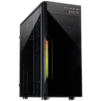 Inter-Tech B-42 RGB Tower PC-behuizing Zwart