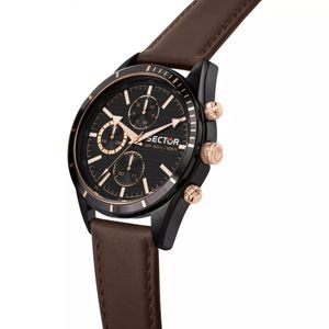 Sector 770 Horloge Man Quartz Roestvrijstaal Bruin, Goud