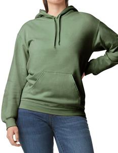 Gildan GSF500 Softstyle® Midweight Sweat Adult Hoodie - Military Green - 4XL