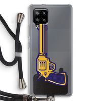 Pew Pew Pew: Samsung Galaxy A42 5G Transparant Hoesje met koord