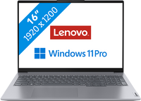 Lenovo ThinkBook 16 Laptop 40,6 cm (16") WUXGA Intel® Core™ i5 i5-1335U 16 GB DDR5-SDRAM 512 GB SSD Wi-Fi 6 (802.11ax) Windows 11 Pro Grijs - thumbnail