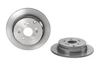 Remschijf COATED DISC LINE BREMBO, Remschijftype: Massief, u.a. für Honda