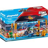 PLAYMOBIL Stuntshow Werkplek Tent 70552 - thumbnail