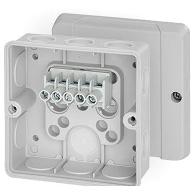 Hensel 62000268 Verdeeldoos Halogeenvrij, Verzegelbaar (l x b) 98 mm x 98 mm 1 stuk(s)