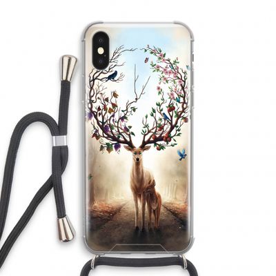 Seasons Change: iPhone X Transparant Hoesje met koord