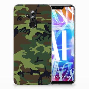 Huawei Mate 20 Lite TPU bumper Army Dark