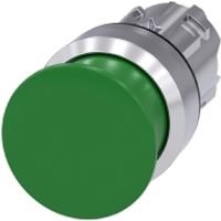 3SU1050-1AD40-0AA0  - Mushroom-button actuator green IP68 3SU1050-1AD40-0AA0