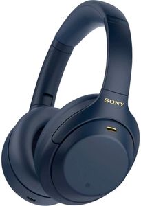 Sony WH1000XM4L.CE7 Hoofdtelefoons Hoofdband 3,5mm-connector USB Type-C Bluetooth Blauw