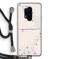 Sterren: OnePlus 8 Pro Transparant Hoesje met koord
