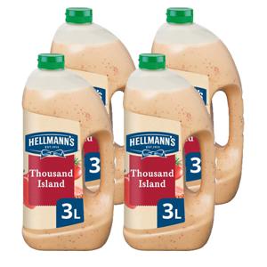 Hellmann's - Dressing 1000 Islands - 4x 3ltr