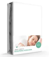 Premium Boxspring Hoeslaken Wit - 160/180 x 200/210 cm