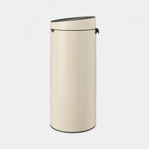Brabantia Touch Bin afvalemmer 30 liter met kunststof binnenemmer - Soft Beige