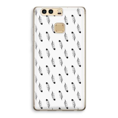 Pluimen: Huawei P9 Transparant Hoesje
