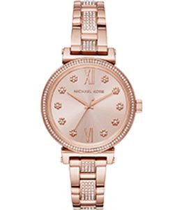 Horlogeband Michael Kors MK3882 Staal Rosé 14mm