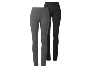 esmara Dames legging (XS (32/34), Grijs/zwart)