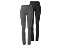 esmara Dames legging (XS (32/34), Grijs/zwart)