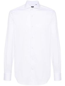 Boggi Milano chemise en piqué ondulé - Blanc