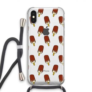Yummy: iPhone XS Transparant Hoesje met koord