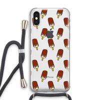Yummy: iPhone XS Transparant Hoesje met koord