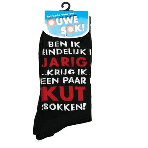 Sokken verjaardag Kutsokken cadeau verjaardagssokken / feestsokken