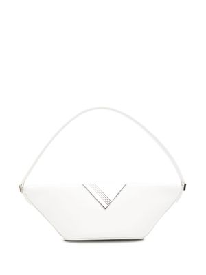 The Attico sac porté épaule Piccola en cuir - Blanc