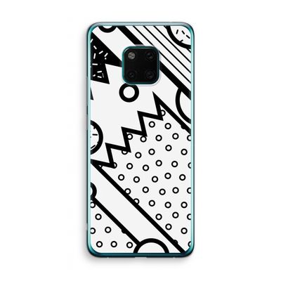 Pop Art #4: Huawei Mate 20 Pro Transparant Hoesje