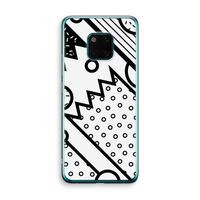 Pop Art #4: Huawei Mate 20 Pro Transparant Hoesje