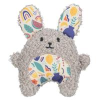 Trixie konijn pluche met kattenkruid / catnip grijs