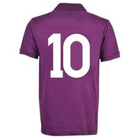 Fiorentina Retro Voetbalshirt 1970's + Nummer 10 (Antognoni) - thumbnail