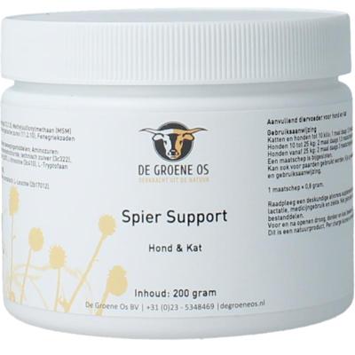 Groene Os spier support hond & kat