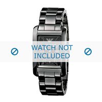 Horlogeband Armani AR1406 Keramiek Zwart 22mm